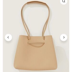 8 Other Reasons Vegan Leather Slouchy Bucket Bag‎ Tan Tote